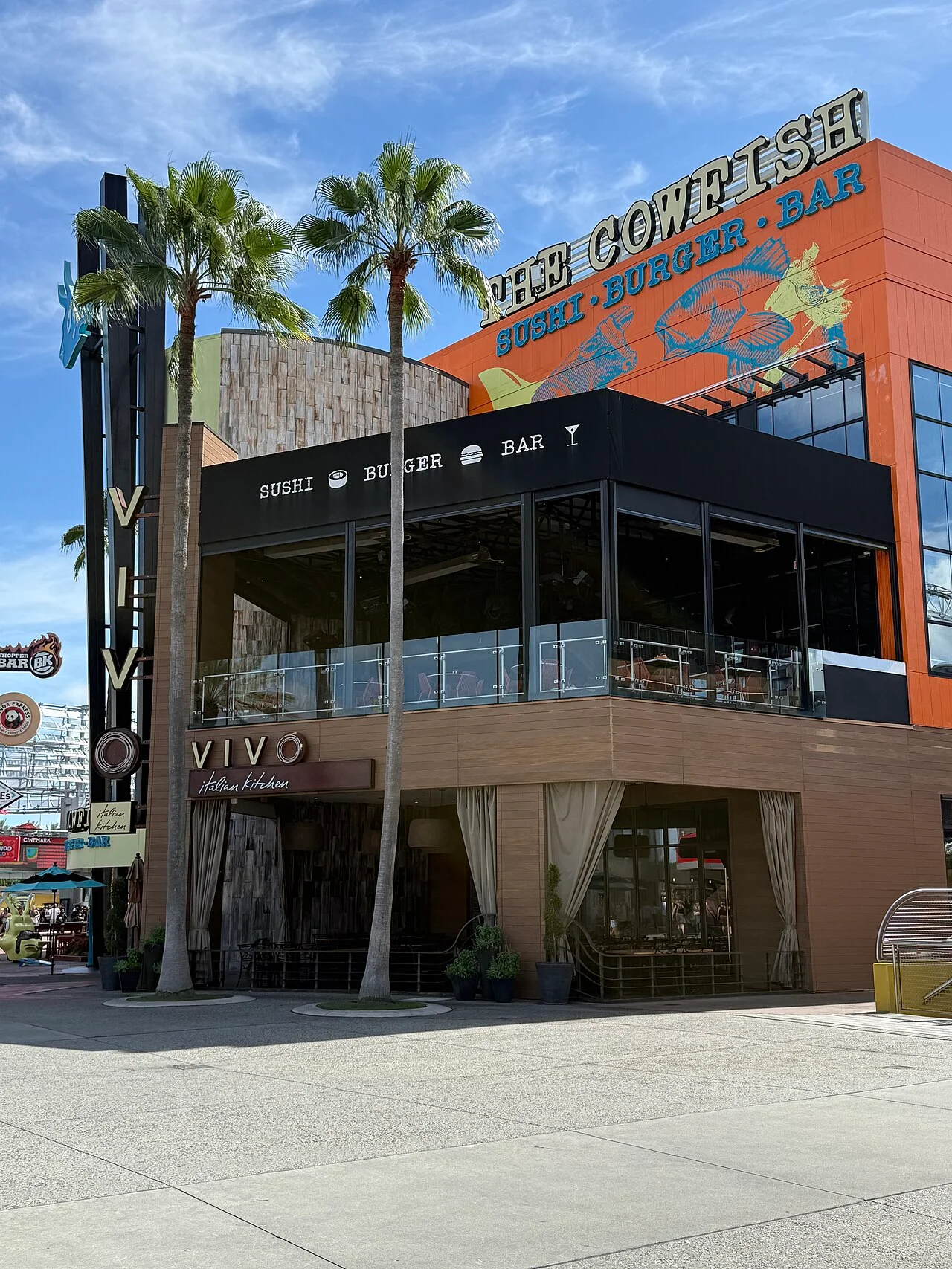 Universal CityWalk entrance and entertainment district