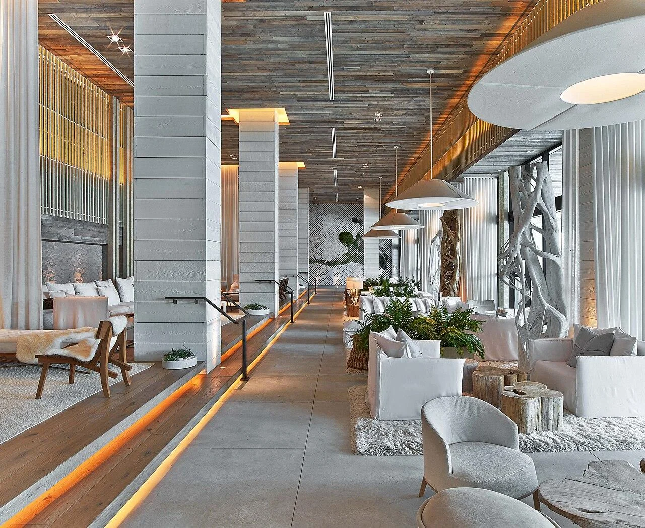 Interior at 1 Hotel South Beach